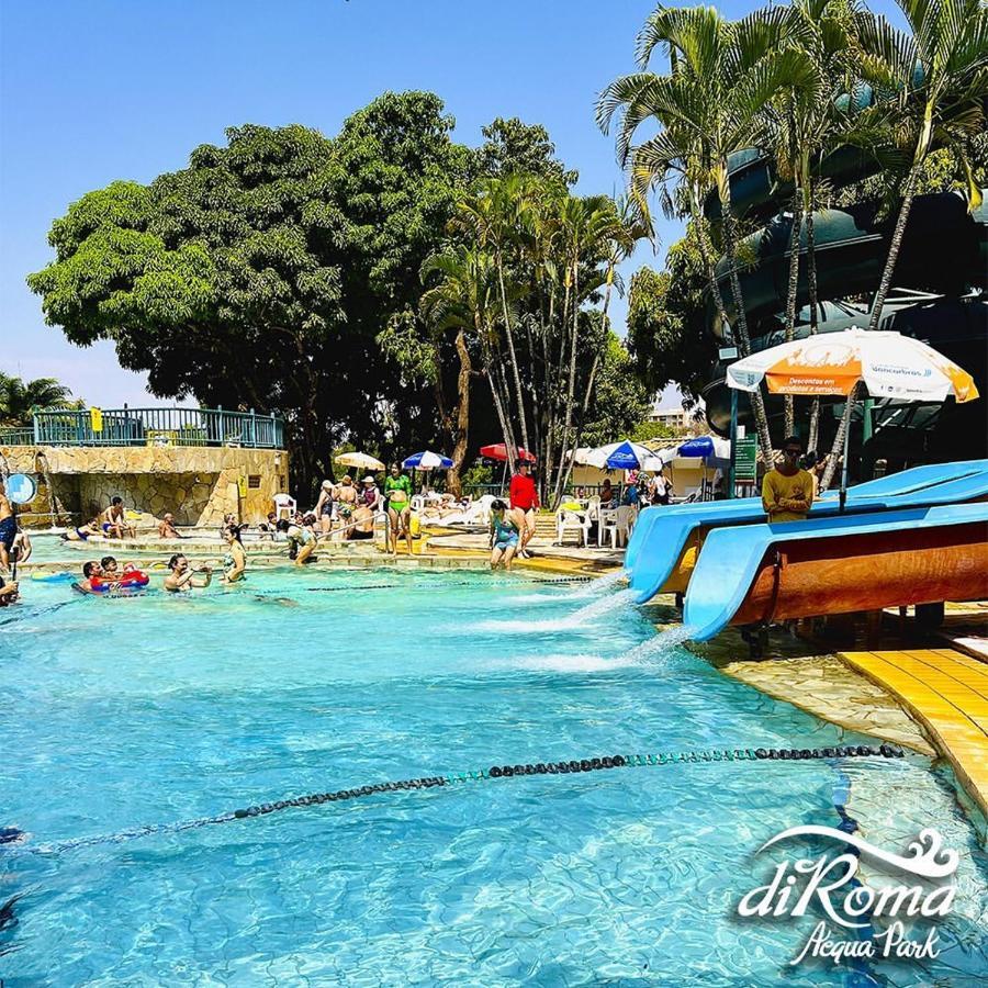 Caldas Novas - 2024 - Diroma Spazzio Acesso Ao Vulcao - Com Piscina Do Hotel 24 Horas Buitenkant foto
